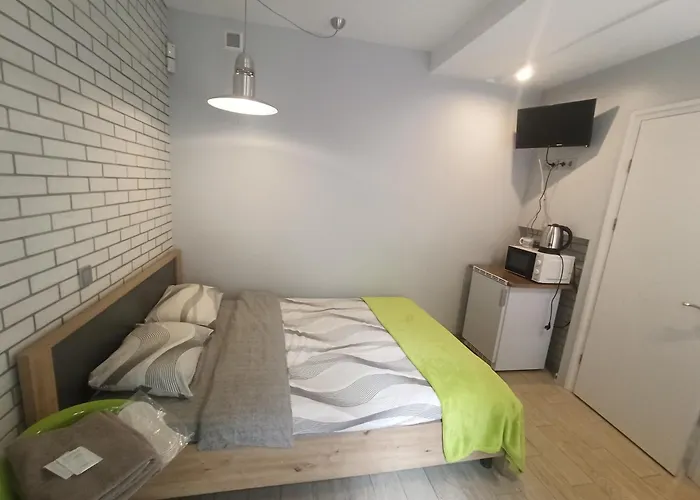 міні-смарт,10 хв пішком від жд вокзалу شقة إلفيف